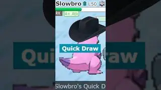 Slowbro moves first 50% of the time, all the time
