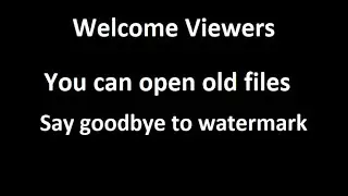 01/09/22 Install Filmora X with No Watermark | Cannot open Project file | Open all projects | FREE