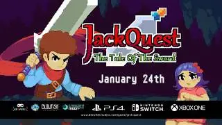 JackQuest: The Tale of The Sword - Coming Soon Trailer (PC/PS4/Xbox One/Nintendo Switch)