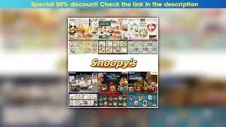 Hot Picks Genuine Re-Ment Snoopy Miniature Model Coffee Shop Hotel Grocery Store Weather Landscape&bull;