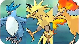 Pok&eacute;mon Ultra Sun & Ultra Moon - Legendary Birds Location and Battle (HQ)