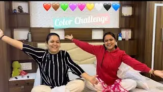Unexpected Color Challenge 😱🌈 with My Sister-in-Law | So Much Fun 😂 @khushbookhatri3697 