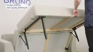 Bruno Schlafsofa Ausklappmechanismus
