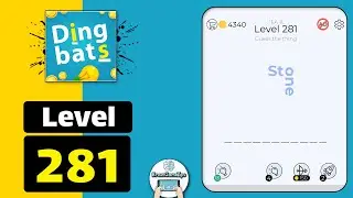 Dingbats Level 281 Stone Walkthrough
