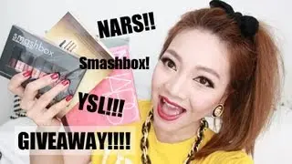 GIVEAWAY!!! NARS!! YSL!!! SMASHBOX!! & MORE!!