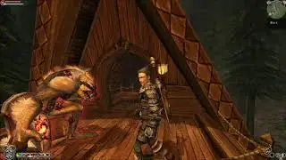 Fable: TLC Glitch - White Balverine in Chief's Hut