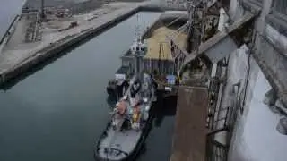 McKeil Marine Loading Soya Beans onto The Alouette Spirit