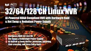 【ZNR-424】Full-Feature AI Surveillance with 128CH & 32MP&mdash;at Half the Cost!