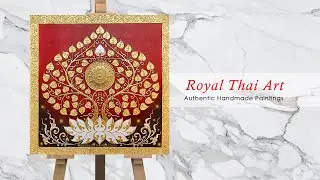 Famous Bodhi Tree Painting | RoyalThaiArt.Com