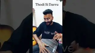 Thodi si Darru @APDHILLON #cajon #cajoncover #clapbox #shorts
