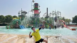 Best Day of My Life at Wet N Joy😍🌊 | Water Park + Amusement Park Adventure! 