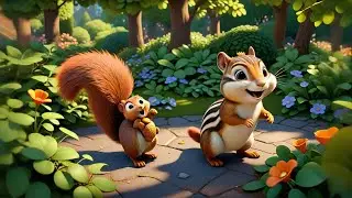 The Squirrel&rsquo;s Silly Snack Search 🐿️🥜 | Learn Food Names & Problem SolvingEducational Video for Kids