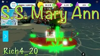 S.S Mary Ann #fishingsimulatorroblox #rich4_20 #roblox