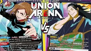 Union Arena Gameplay | Purple JJK Geto/Mahito vs Yellow JJK Nobara/Gojo!