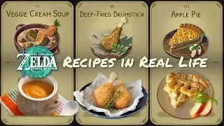I Cooked 3 Zelda Recipes in Real Life | Tears of the Kingdom