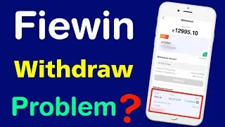 How to Fix Fiewin Withdraw Problem | Solve Fiewin Withdraw Pending Problem | Fiewin Point Withdraw