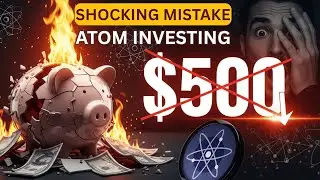 Atom Cosmos Crypto Investing: $500 Mistake Crippling Investors' Profits!