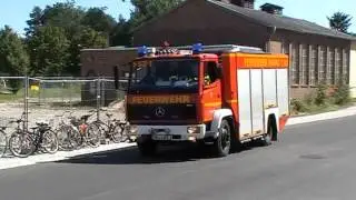 LF16/12-1 + RW1 FF Hanau Mitte + RTW DRK Main Kinzig RW Hanau