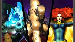 Ultimate Marvel vs Capcom 3: Iron Man, Dormammu, and Phoenix arcade playthrough