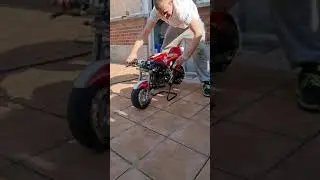 2 Stroke Polini minimoto startup
