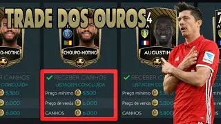 COMO FAZER TRADE DOS JOGADORES OUROS|FIFA MOBILE 20