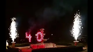 Pokaz fajerwerków na urodziny - Słoneczny Dworek Chamsk - demonyognia.pl