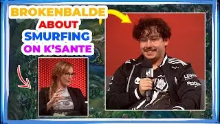 G2 BrokenBlade About SMURFING on K'Sante 👀