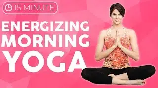 15 minute Morning Yoga Workout 🔥 Full Body Energizing Yoga BURN