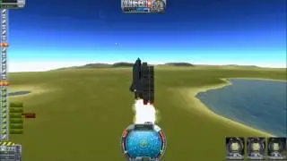 Kerbal Space Program - Space Shuttle - Best Attempt Yet