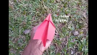 Trying 5 Minute crafts ORIGAMI PAPER ROCKET lifehacks 5 minute crafts  #the2020hacks #the2020