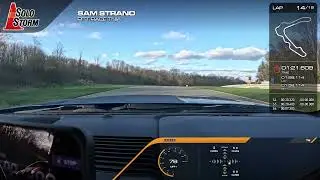 4-16-25 Track Night in America @ PittRace.  2021 Mach 1 Handling Pack, Strano Performance Parts