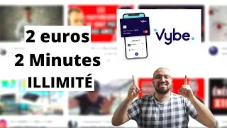 Comment Gagner 2&euro; en 2 minutes en illimit&eacute; (Gagner de l'argent sur internet en 2020 / Vybe)
