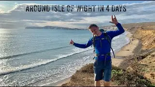Walking around Isle of Wight in 4 days episode 1