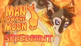 Man on the Moon - SPEEDPAINT