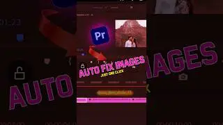 Premiere pro auto set frame size your clips and images #tips #premiere