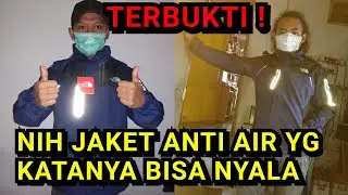 JAKET PRIA ANTI AIR 2021 JAKETNYA BISA NYALA DARI JABAL ADVENTURE AMANAH