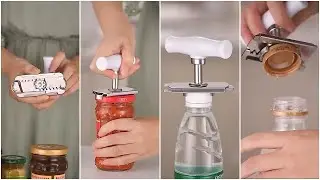 Adjustable Multi-function Jar Bottle Cap Lid Opener Labor-saving device Elderly Arthritis #Shorts