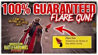100% FLARE GUN GUARANTEED PLACE🙀 - PUBG MOBILE