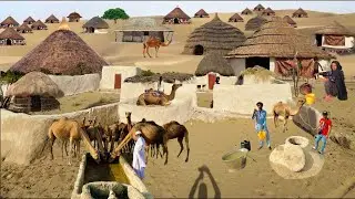 Ancient Desert Village Life in Pakistan | People Living in Cholistan