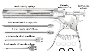 Review: Premium Meat Injector Kit|Stainless Steel Marinade Syringe with 4 Needles & Bonus Glass Tube
