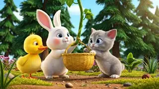 🐰🐥 Roro, Dodo, Kiki: Spiky the Hedgehog's Red Apples: A Lesson in Pulleys and Friendship 🍎