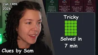 Clues by Sam | 14th January 2026