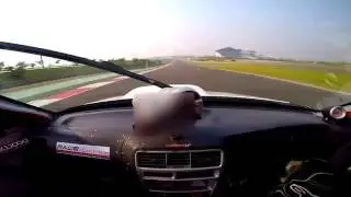 JK Tyre NRC Buddh International Circuit 2016 - Deepak Chinnappa - Race Concepts - Honda City Vtec