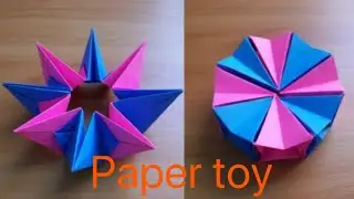 How to make Paper magic circle fireworks | paper | origami | MAK art craft.