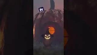 Scary Halloween Effect | #PremierePro #Shorts