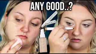 ANY GOOD??.. | TESTING THE NEW COLOURPOP PRETTY FRESH HYALURONIC FOUNDATION + FRECKLE PEN