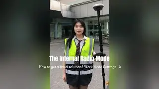How RTK Works with E1｜Step 3-2 Internal Radio Mode.｜E1｜X1｜E1 Lite | E1 Pro｜L1｜O1