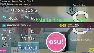 osu! | daidai genome except it's the hard diff except it still gives pp (255pp)