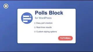 🗳️ Create Interactive Polls in WordPress with Polls Block | Easy Tutorial