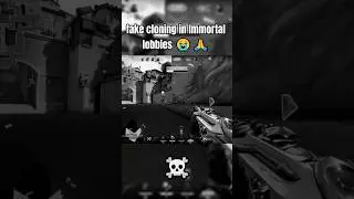 fake cloning in immortal😭🙏